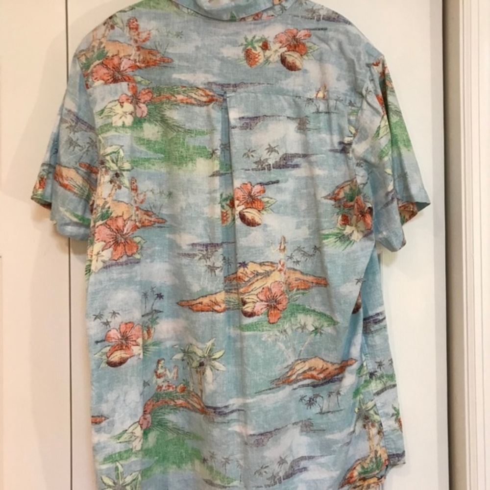 BUNDLE! 2 Casual Men's XL Short Sleeve Button Down - Picture 5 of 7